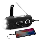 ►►【Función de carga de su teléfono】 En caso de emergencia, esta radio manivela puede cargar su teléfono para evitar que se apague y no pueda comunicarse. Con un tamaño compacto similar al tamaño de un teléfono móvil, es fácil de transportar e ideal para su hogar o al aire libre.