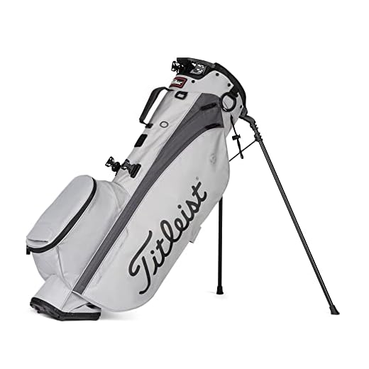 Titleist - Players 4 Golf Bag - Gray/Graphite