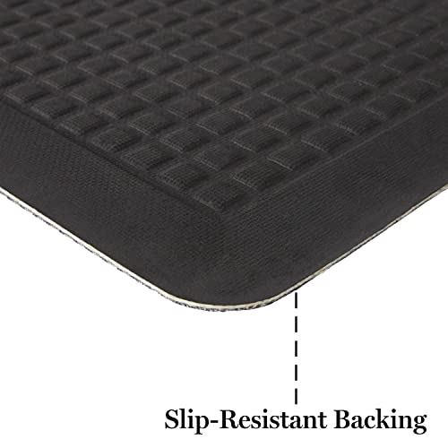 Martha Stewart Mira Modern Heathered Anti-Fatigue Air-Infused Kitchen Mat, Grey, 19.6"x32" by Martha Stewart - Image 7