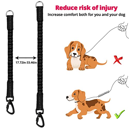 Dog Leash - 3/4/5/6/10/15/20/30/50/100/150Ft Heavy Duty Leash With Swivel Lockable Hook And,Reflective Threads Bungee Dog Leash Comfortable Padded Handle For Walking For Small Medium Large Dog #TOP4