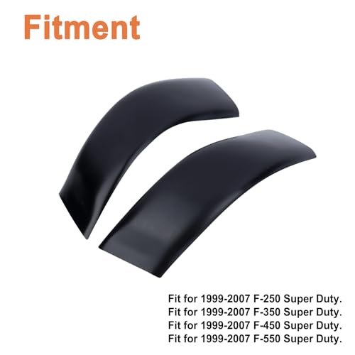 Upgraded Driver & Passenge Roof Side Trim Molding.(1Pair).Fit for 1999-2007 F-250 F-350 F-450 F-550 Super Duty (Regular Cab & Crew Cab).Replaces Part # YC3Z-2551728-PTM,YC3Z-2551729-PT. by YOUYIEN - Used condition - Image 3