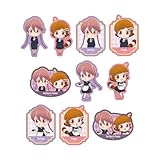 TVアニメ「アポカリプスホテル」 トレーディング ちびキャラ ホテルモントレ制服&モーニングスタッフver. ダイカットステッカー 10個入りBOX