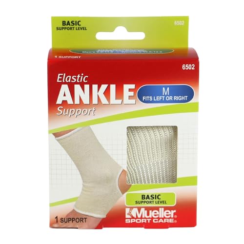 Mueller Elastic Knee Support, Fits Left or Right, LARGE - Thumbnail 2