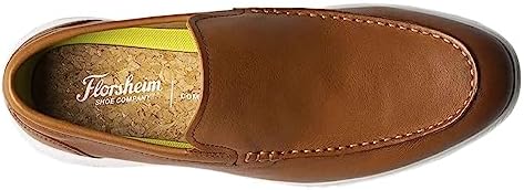 Florsheim Men's, Hamptons Moc Toe Venetian Loafer Cognac 9 M | Image 5