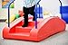 Children's Factory-3004 Red Rocker/Toddler Bridge with Rails, Rocking Teeter Totter for Kids/Toddlers, Indoor/Outdoor Play Equipment for Classroom/Playroom