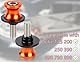 Lhbwhiz 2 Stück M10 SchwingeStänder,Motorrad Schwingenadapter,Universalschwinge Spools,für Lifting Pin Screw Rear Sliders,Kompatibel mit Duke 125 200 250 390 690 790 890 Motorradständer