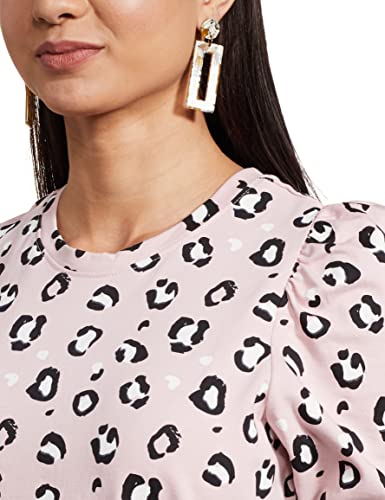 Image of Max Women's Printed Round Neck Sweatshirt with 3 /4 Sleeves