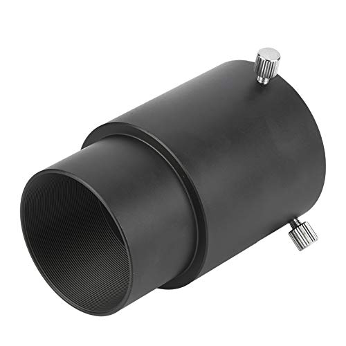 Telescope Eyepiece, Extension Tube Adapter for Astronomical Telescopes 60mm 2 Inch Telescope Accessories Set Eyepiece Extension Tube Black