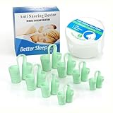 KinomiYa 8pcs Anti Snoring Nose Vents Device That Work, Anti Nose Vents for Snoring Devices, Snoring Devices for Men, Nose Opener for Breathing Sleep, Stop Snoring Devices That Work for Men