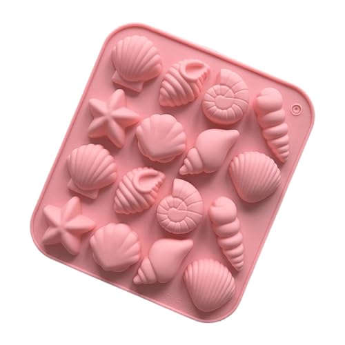 Moldes de silicona resistentes al calor de calidad alimentaria para protector de herramientas 16 cavidades patrón postre molde para hornear moldes de silicona para chocolate