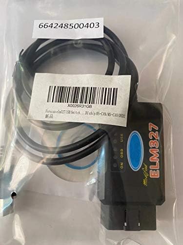 elm327 USB Switch Android OBD Modified elmconfig with FTDI chip HS-CAN ...