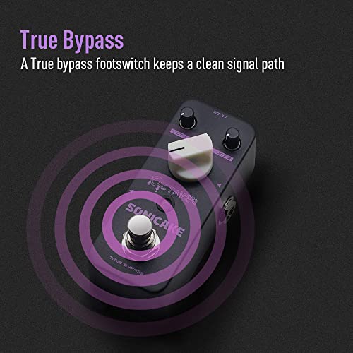 Sonicake Octave Guitar Pedal Octave Pedal Guitar Effects Pedal Analog Classic Bass Octaver True Bypass #TOP3