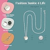 Zoom IMG-1 fashionjunkie4life collana in argento sterling