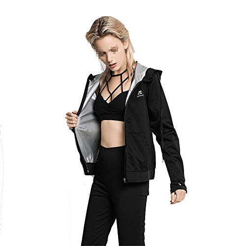 Yoga Running Workout Tops Women Ladies Fitness Coat Tracksuit Sports Yoga Workout Gym Active WEAR Running Jogging for Women (Size : L)