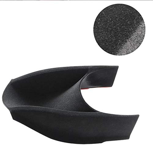 Cimoto for Mercedes New Smart 453 Fortwo Forfour Armrest Center Storage Box Central Control Gear Storage Box Car Styling Accessories(Suede-Black)