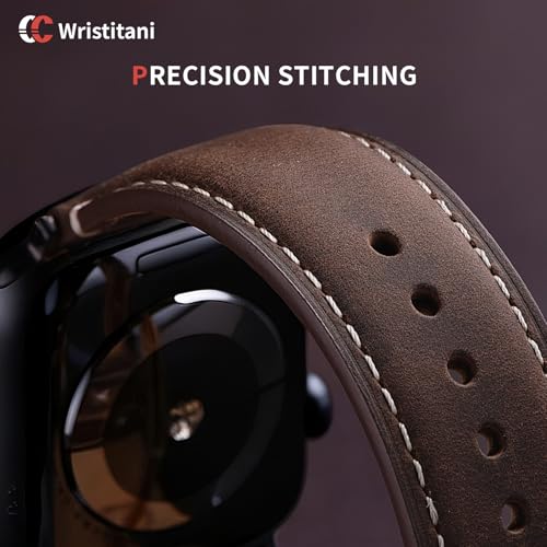 Image of Wristitani Genuine Leather Strap for Apple Watch