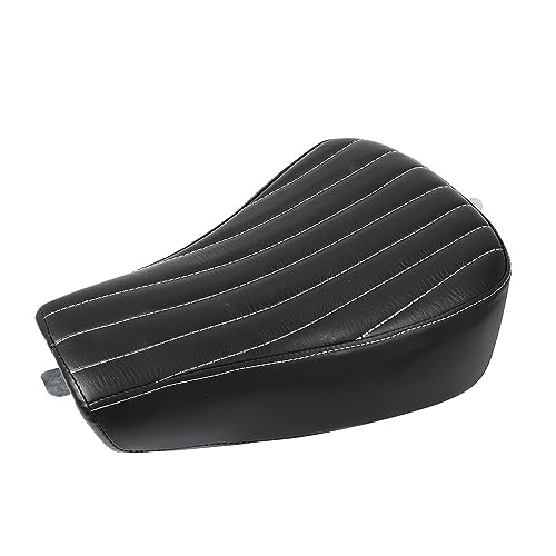Cojín negro ergonómico de conductor para Sportster XL1200 y 883 con espuma densa