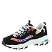 Skechers Women's D'Lites Summer Fiesta, Black Multi, 11