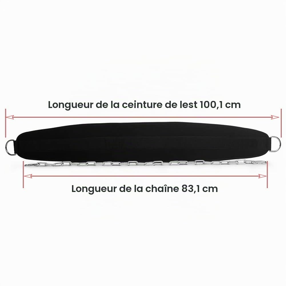 Ceinture Musculation en Néoprène pour Le Bodybuilding Et Les Exercices De Musculation Ceinture Lestée