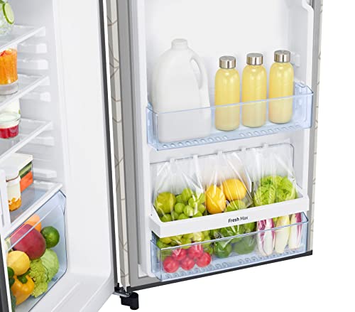 Image of Samsung 220 L 4 Star Inverter Direct cool Single Door Refrigerator Appliance(RR23A2J3XWX /HL, Digi-Touch Cool, Curd Maestro, Marble White)