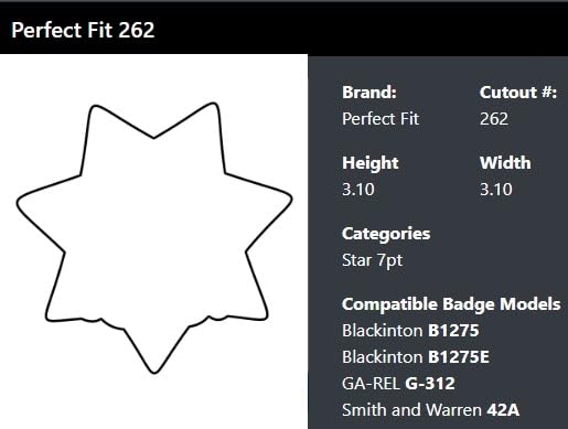 Perfect Fit Shield Wallets CHP California Highway Patrol badge and ID Case Hidden Badge Bi-Fold Style Wallet (Cutout PF-262) Black Leather3