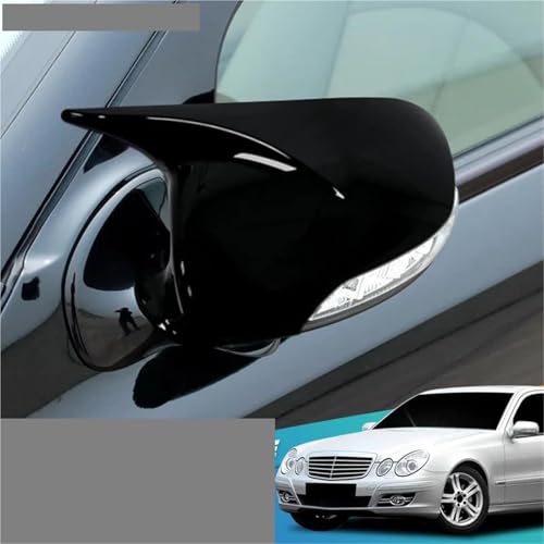 Coques de rétroviseurs Mercedes Classe E W211 2006-2008 finition carbone - 6