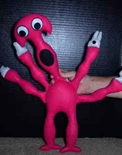 New Garten of Banban 6 Syringeon Plush, Garten of Banban Plush Toys, Horror Monster Ban Ban 6 Syringeon Plush, Stuffed Animal Plush Doll, for Game Lovers and Kids Friends Gifts