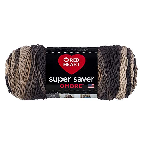Image of Red Heart E305.4923 Ombre Yarn, Hickory