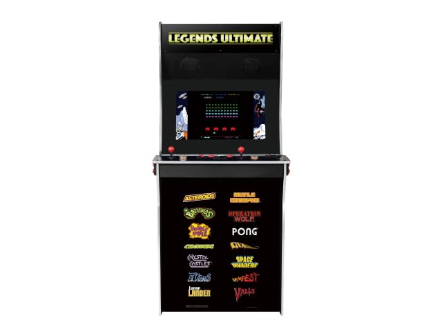 Miniatura 5 de AtGames Legends Ultimate Arcade, máquina de juego de tamaño completo, arcade en casa, videojuegos retro clásicos, 300 juegos de arcade y consolas