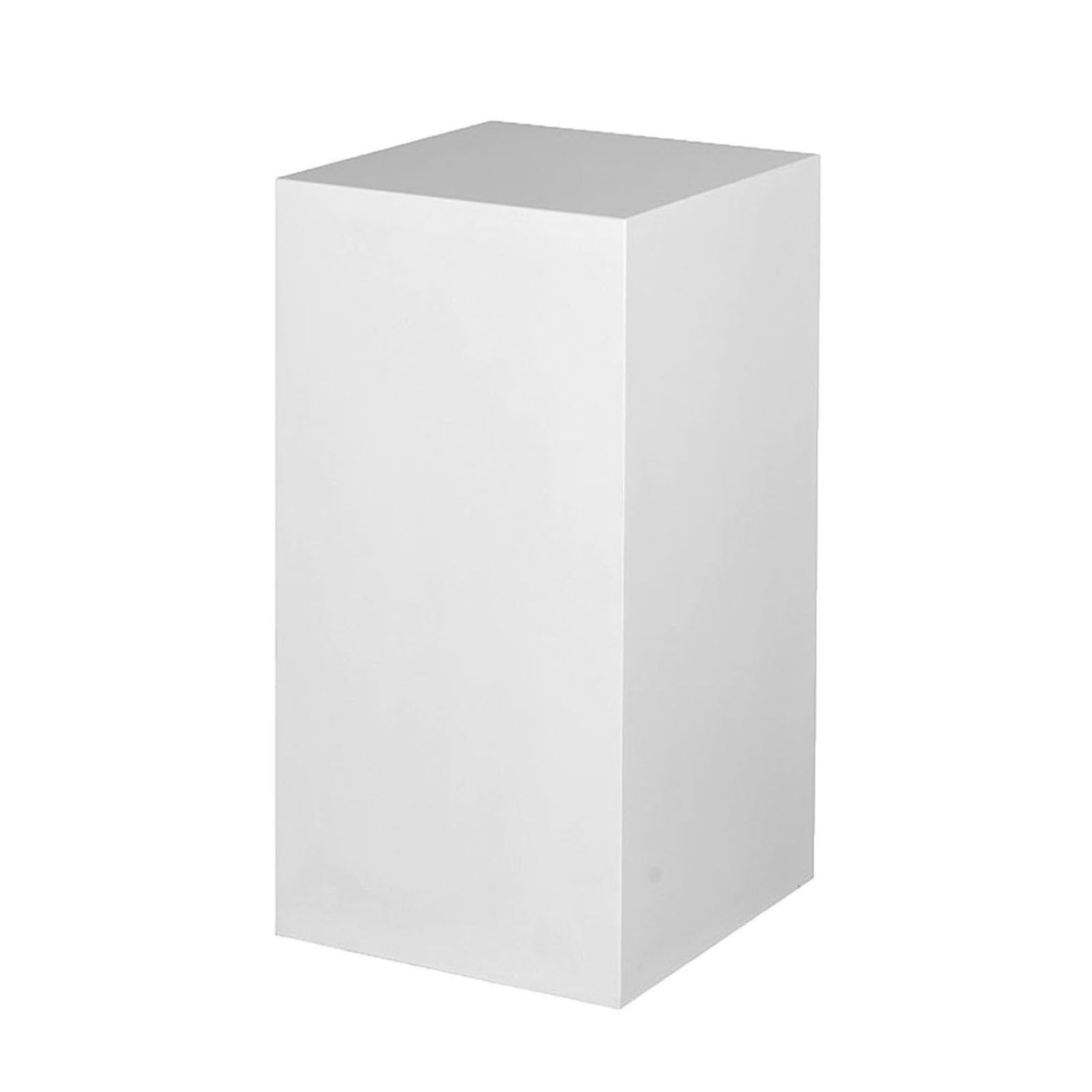 LYDBMYT Large White Display Pedestal Stand for Bridal Shops - 440 lbs Capacity, 40x30cm Base for Mannequins, Collectibles, Handbags & Shoes Display, Retail Showcase