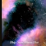  Baby Shower Memories Book: Galaxy Baby Shower Photo Book, Can Be Used For Messages, Photos & Drawings. A Beautiful Keepsake