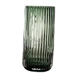 Vase en verre : fabriqué à partir de verre solide et de style