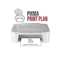 Canon PIXMA TS3551i 3-in-1 WLAN-Drucker fürs Homeoffice, Kopierer und Scanner – PIXMA Print Plan kompatibel – Drucken von Randlosfotos – kabelloses Drucken/Scannen via Cloud und Smartphone (Weiß) – Ansicht 3