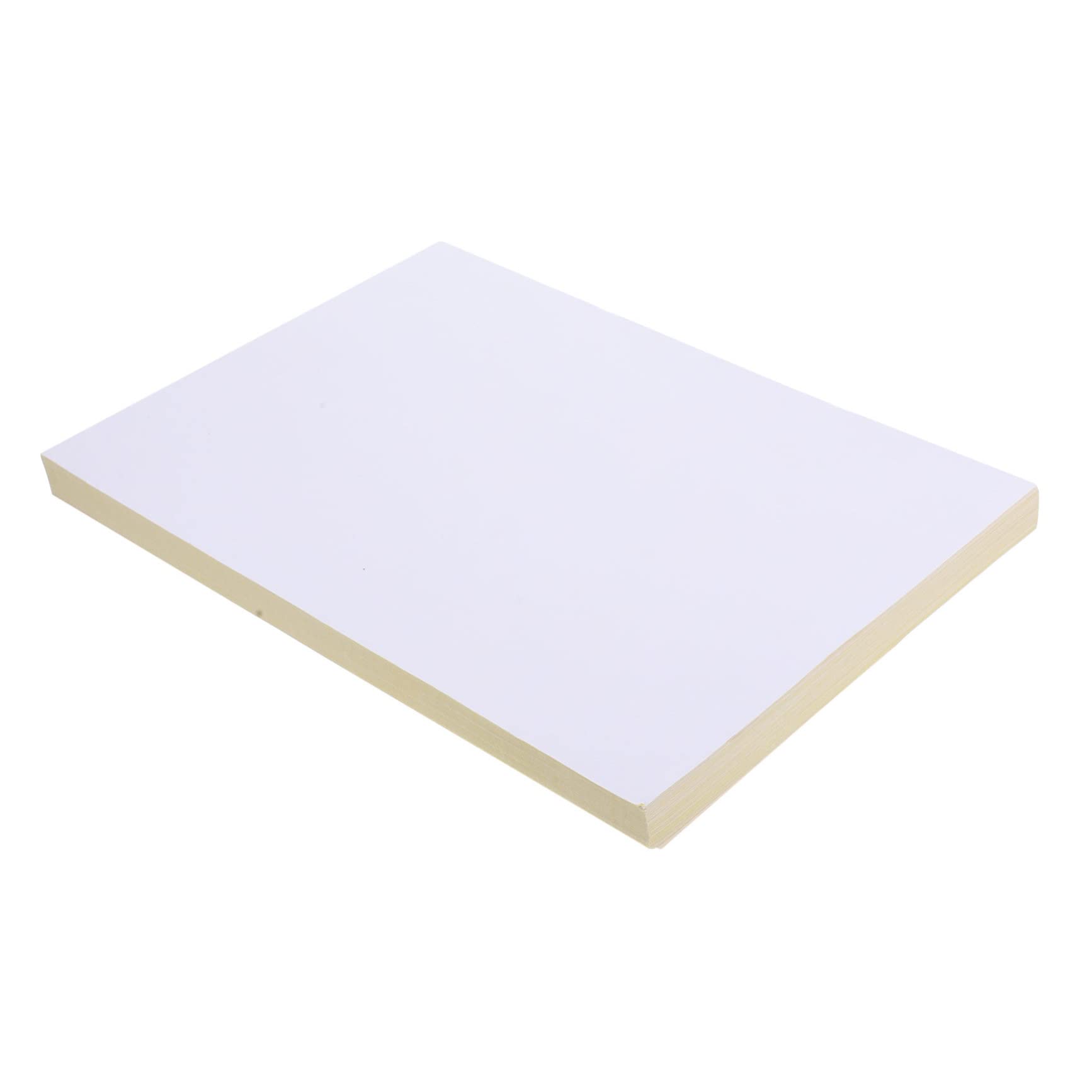 100 feuilles Papier Autocollant Mat pour Imprimante Papier Étiquettes Adhésif pour Création de et Étiquettes Compatible Imprimantes et Machines de Découpe