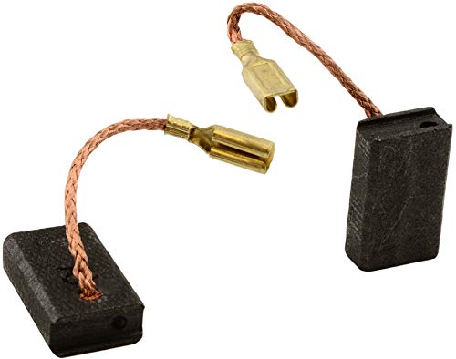 Image secondaire de Balais de Charbon pour METABO WQ 1000 coupeuse/scie - 5x10x16mm - 2.0x3.9x6.3'' - Avec arrêt automatique