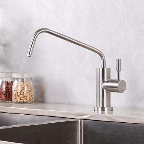 Grifo de ósmosis inversa de acero inoxidable 304 para instalar en fregadero de cocina interior