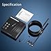 Endoscope Camera with Light, Borescope with 6 LED Lights,Endoscope with 9.8ft Semi-Rigid Snake Camera,IP67 Waterproof Inspection Borescope Camera with Light for Android iPhone iPad, Tools for Men