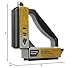 Strong Hand Tools Adjust-O 90° Dual Switch Magnetic Fabrication Square, On/Off Switches, Max. Pull Force: 120 LBS, Dimension: 6 x 6 x 1-1/2″, MS2-80