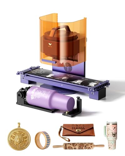 Image of WeCreat Lumos Flex 15W Fiber & 15W Diode Dual Laser Engraver, with Rotary Pro, Extension, 50MP Camera, 10000mm /s, 3D Embossing, Metal Cutting, Color Marking on Metal, Portable Laser Engraving Machine