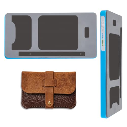 Molde rectangular de cuero para cortar piezas de marroquinería 2