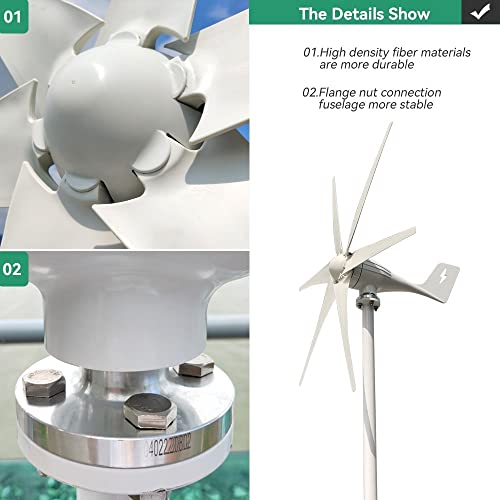 Générateur éolien 3000W 12V efficace pour optimiser votre électricité - 7