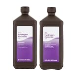 3% Hydrogen Peroxide Liquid USP Antiseptic, 32 fl oz (Pack of 2)