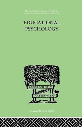 Educational Psychology: Its problems and methods-Wow! eBook