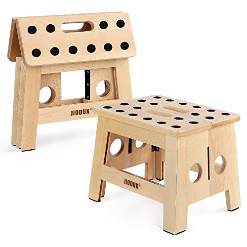AZEN Sgabello Da WC In Legno Per Adulti 17,8 Cm - Aiuto Per La Stitichezza