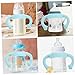JOINPAYA 3pcs Silicone Bottle Handle for Easy Feeding Comfortable Design for Milk Bottles for Transitioning Cup Fit for All