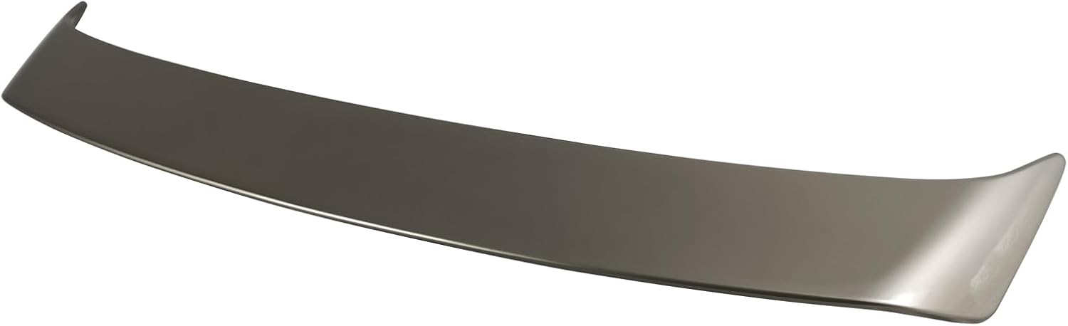 IKON MOTORSPORTS, Trunk Spoiler Compatible with 2009-2013 Toyota Corolla, Painted #4Q2 Desert Sand Mica ABS Plastic Rear Trunk Lid Spoiler Wing Lip W/LED Brake Light