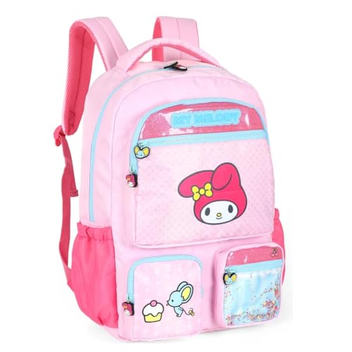 Mochila Costas Escolar Grande Cinnamoroll My Melody Licenciada