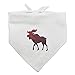 Moose Red Forest Dog Pet Bandana