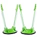 Baggy Rack -Sandwich Bag Racks Holder，Food Storage Bags Clip,- Ideal Plastic Kitchen Gadget, No Hassle Cooking Solutions (2pcs)