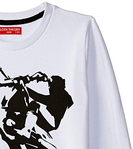 Image of Cloth Theory Boy's Cotton Crew Neck Sweatshirt